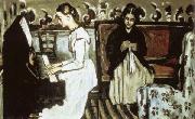 Paul Cezanne Jeune fill au piano Spain oil painting artist